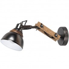 Φωτιστικό Σποτ 1xE14 230V Ξύλινο 955ALEGRA1W